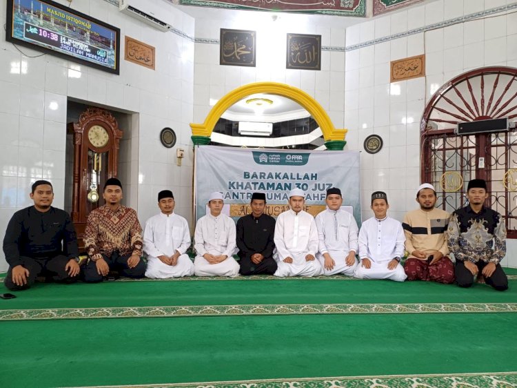 Awal Perjuangan, Rumah Tahfizh Al-Musannif Sumut Khatamkan 30 Juz Al-Qur'an