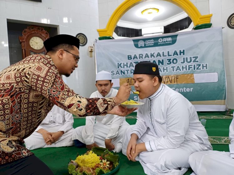 Awal Perjuangan, Rumah Tahfizh Al-Musannif Sumut Khatamkan 30 Juz Al-Qur'an