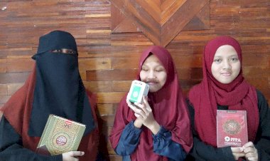 3 Santri Rumah Tahfizh Daarul Qur’an Ar-Rafi Selesaikan Hafalan Al-Qur'an 30 Juz