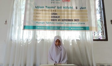 Tasmi' Akbar Jadi Momen yang Dinanti Santri Rumah Tahfizh Sumut