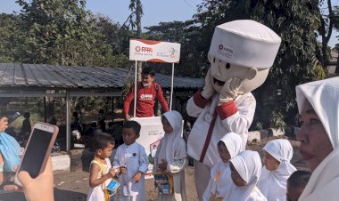 Boneka Hafizh Daqu Ramaikan Manasik Haji Anak-anak PAUD se-Kota Serang