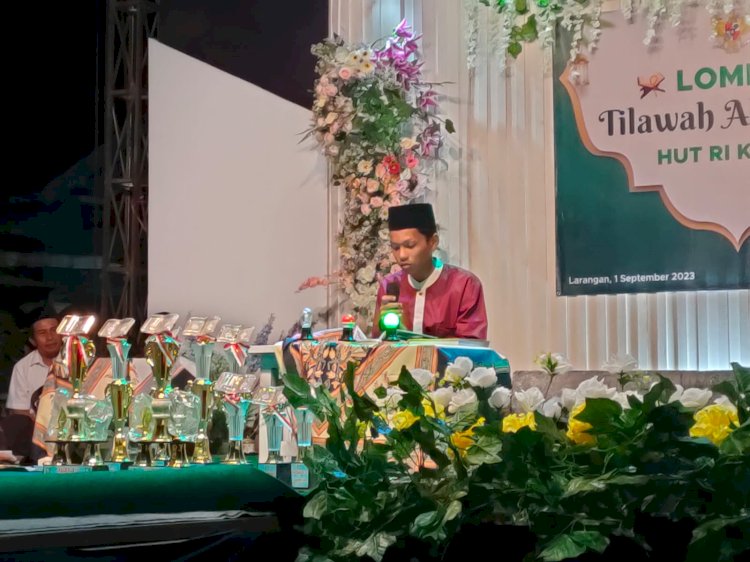 Santri Pesantren Takhassus Brebes Juara 2 Lomba Tilawah