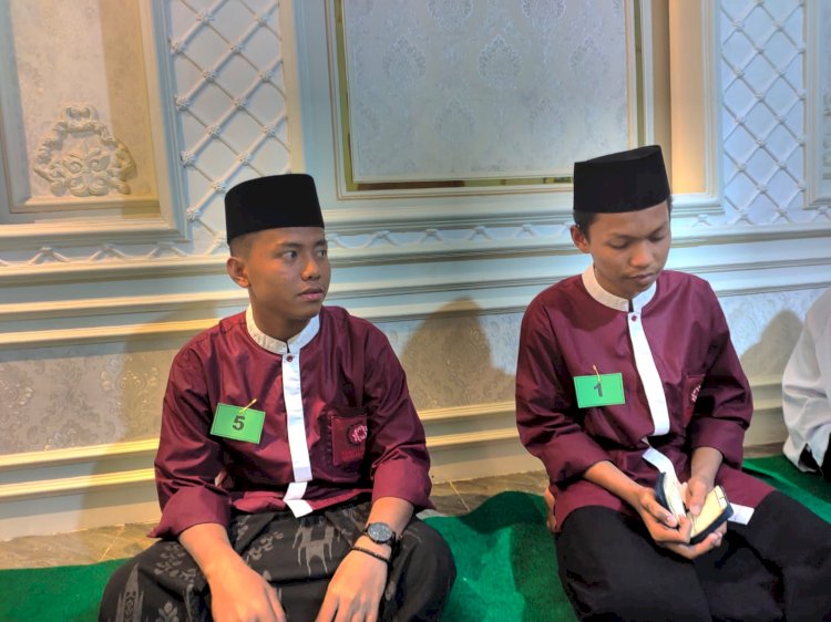 Santri Pesantren Takhassus Brebes Juara 2 Lomba Tilawah