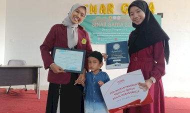 Support PPPA Daarul Qur'an Banten kepada Himpunan Mahasiswa Pendidikan Fisika (HIMAFI) dalam acara seminar keagamaan