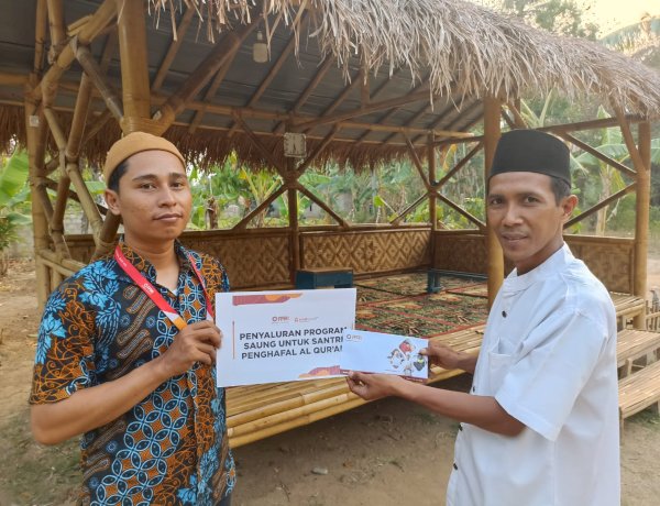 PPPA Daarul Qur'an Lampung Salurkan Program Saung Tahfidz untuk Santri Rumah Tahfidz Bani Rija