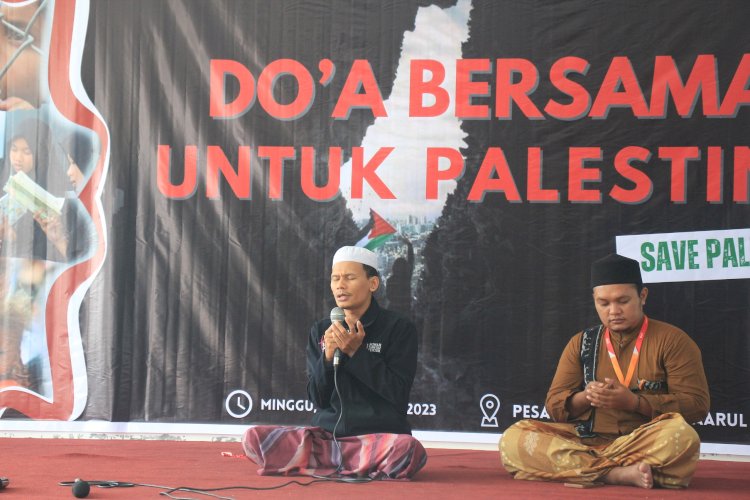 Lantunan Doa untuk Palestina di Peringatan Hari Santri Nasional