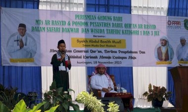 Safari Dakwah Syekh Abdul Basith meresmikan Pondok Pesantren Daarul Qur’an Ar Rasyid