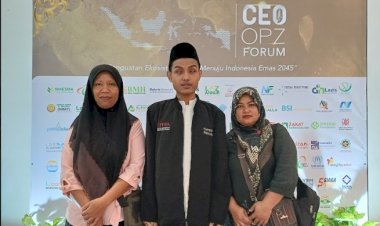Santri Tunanetra 30 Juz, Pimpin Tilawah Gelaran CEO OPZ Forum 2023
