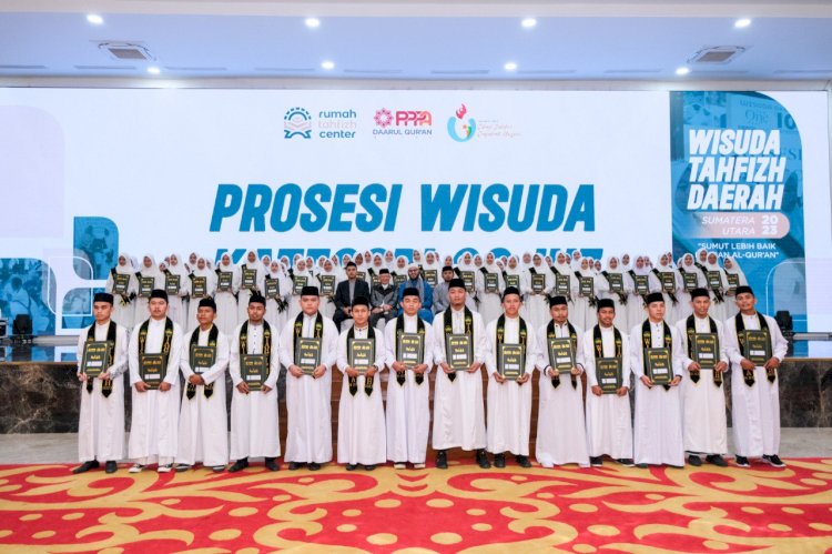 RTC SUMUT PPPA Daarul Qur'an Medan Gelar Wisuda Tahfizh Daerah Angkatan Ke-4