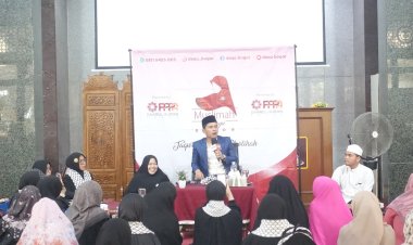 Ratusan Jamaah Muslimah Daqu Ramaikan Aksi Hari Solidaritas Internasional Rakyat Palestina