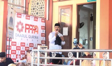 Ribuan Jamaah Banjiri Tabligh Akbar Bersama Ustadz Hilman Fauzi di Masjid Jami An Nur