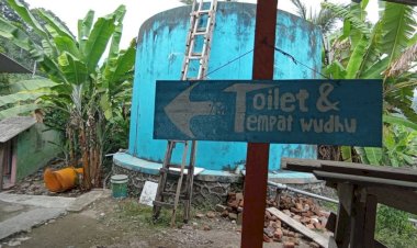 Pecahnya Tandon Air Masjidku, Bukan Berarti Pecah Pula Semangatku untuk Memenuhi PanggilanMu Ya Rabb..