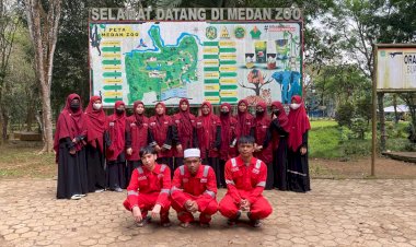 PPPA Daarul Qur'an Medan Ikut dalam Kegiatan Zoomantara Aksi Bersih Medan Zoo