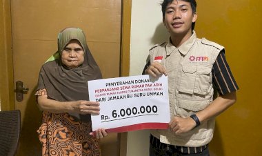 PPPA Daarul Quran Bogor Lunasi Hutang Sewa Pasangan Lansia Tunanetra