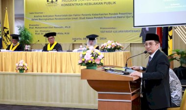 Ustadz Yusuf Mansur Raih Gelar Doktor Usai Jalani Sidang Disertasi di Universitas Trisakti