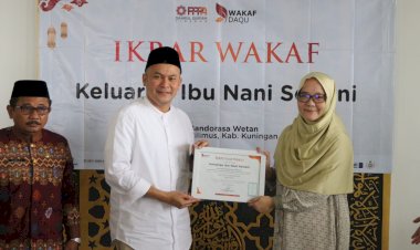 Ikrar Wakaf Tanah Bangunan : Sebuah Perjalanan Keajaiban