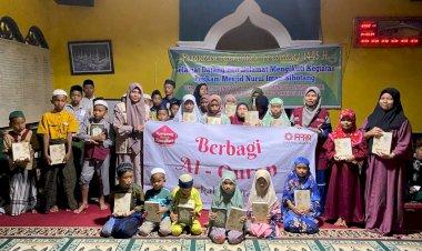 PPPA Daarul Qur'an Medan mendistribusikan 30 Mushaf Al-Qur'an di Kabupaten Samosir