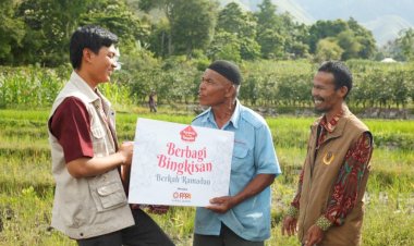 PPPA Daarul Qur'an Medan ⁠Berbagi Bingkisan Berkah Ramadhan di Desa Minoritas Muslim