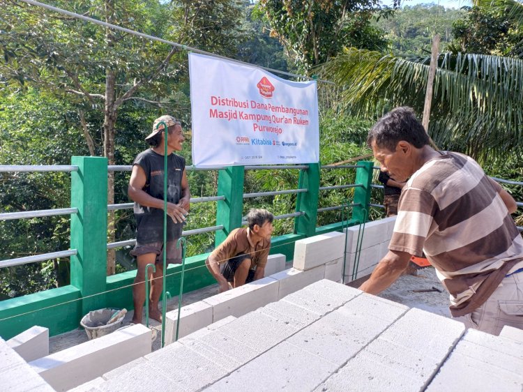 Bantuan Renovasi Mushola Miftahul Huda di Kampung Qur'an Rukem Purworejo