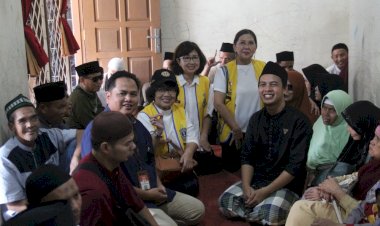 Yayasan Lions Club Bogor Berbagi Kasih di Rumah Tahfidz Tunanetra Nurul Qolbi