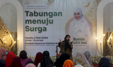 Gelar Safari Dakwah Bersama Bunda Astri Ivo