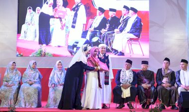Santriwati Tunanetra Jadi Peserta Wisuda Tahfizh Nasional 2024 Kategori 30 Juz   