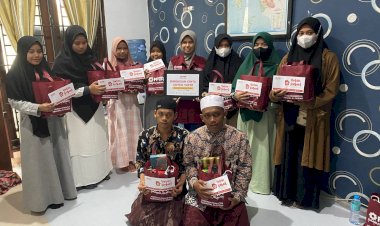 PPPA Daarul Qur'an Medan Bagikan 10 Paket Santunan Yatim Hebat
