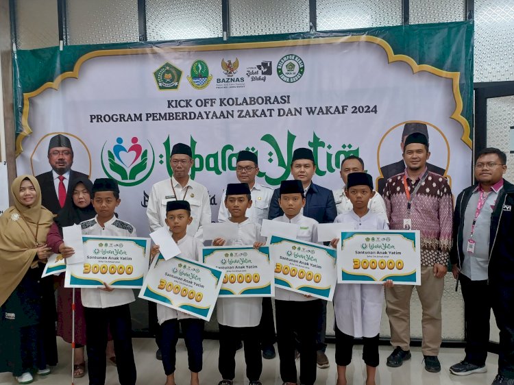 PPPA Daarul Qur'an Perwakilan Jawa Barat Ikut Berkolaborasi dalam Lebaran Yatim 1446 H  Kemenag Provinsi Jawa Barat