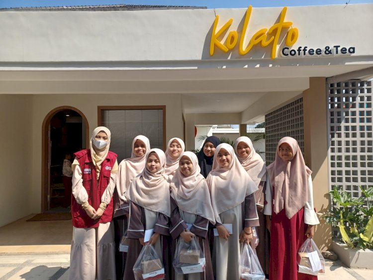 Pembukaan Outlet Baru Kolato Coffee & Tea di Buah Batu, Bandung: Syukuran Bersama Yatim Hebat