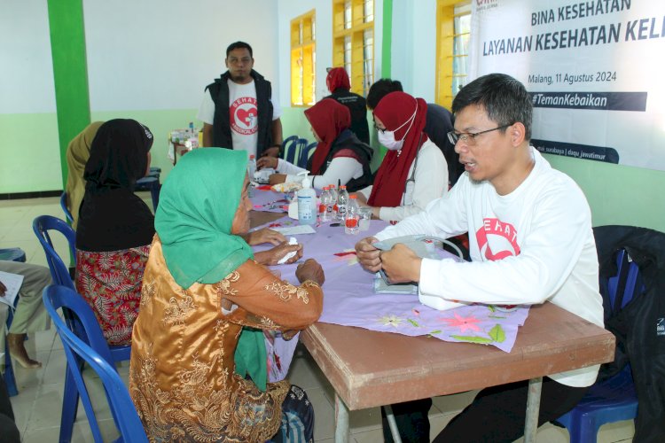 Layanan Kesehatan Gratis Untuk Warga Kampung Qur'an Sipelot Malang