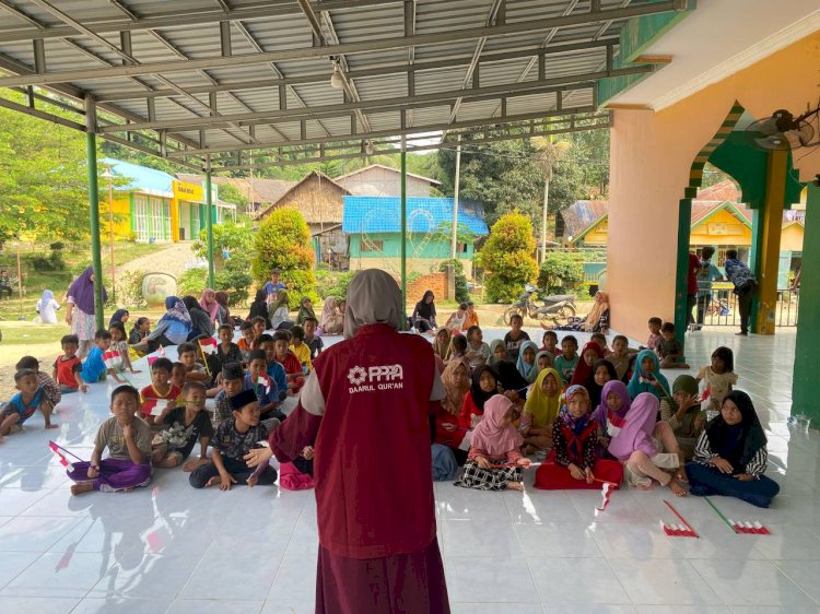 Special Kemerdekaan, PPPA Daarul Qur'an Medan Menggelar Kegiatan Mobile Qur'an dan Tebar Al-Qur'an