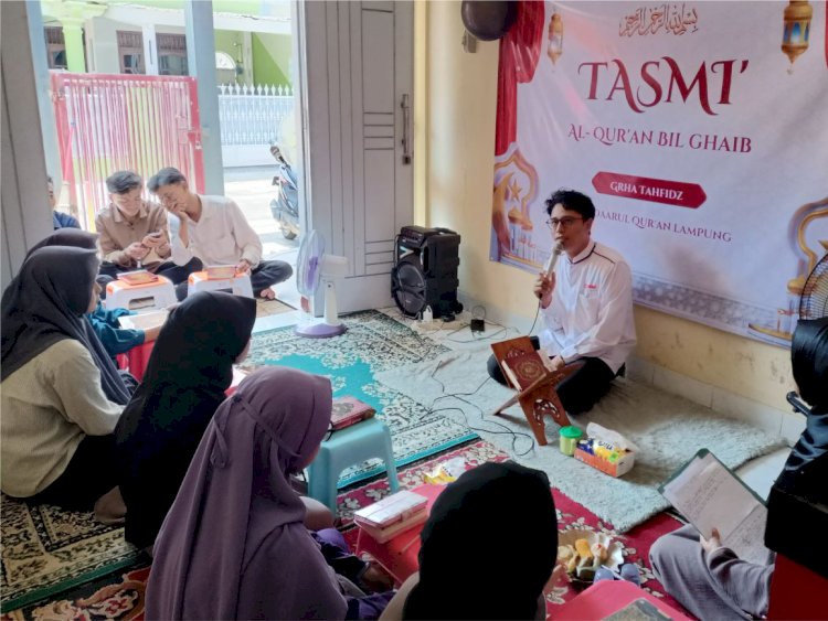 Momen Ujian Tasmi' Grha Tahfidz PPPA Daarul Qur’an Lampung