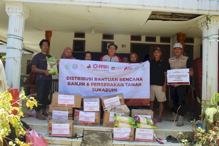 PPPA Daarul Quran Bogor Salurkan Bantuan Pasca Bencana Tahap 2 di Sukabumi Selatan