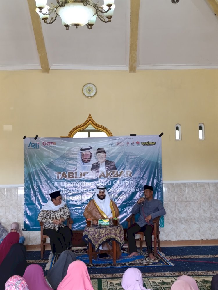 Tabligh Akbar dan Rilis Program Upgrading Guru Al-Qur’an di Kampung Qur’an Merapi