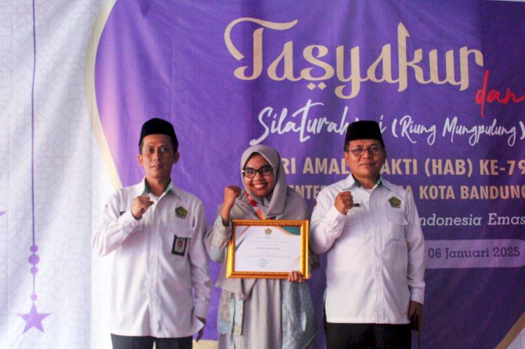 Laznas PPPA Daarul Qur'an Terima Penghargaan dari Kemenag Bandung