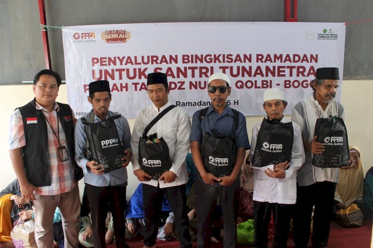 Peduli Disabilitas, PPPA Daarul Quran Bogor Salurkan Bingkisan Ramadhan