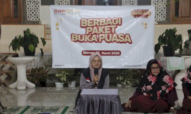 Berbagi Buka Puasa Untuk Santri Lansia Sabilunnajah