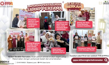 Laporan Penyaluran Program Borong Berkah Ramadan Tahap 1