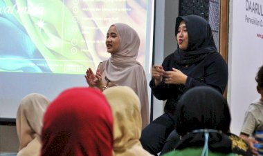 Sevina Alfi bersama Tuli Mengaji Yogyakarta