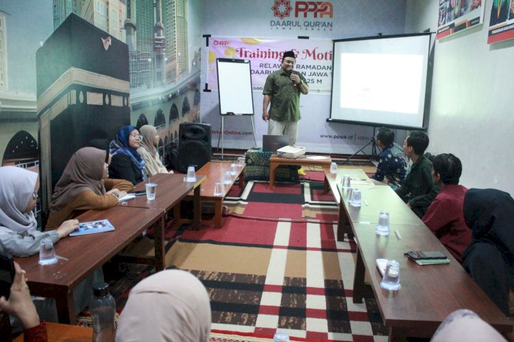 Relawan PPPA Daarul Qur’an Jateng Ikuti Pelatihan dan Motivasi Sambut Ramadhan 1446 H