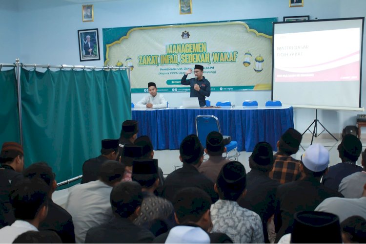Pembekalan Ilmu ZISWAF untuk Santri Multazam Jateng
