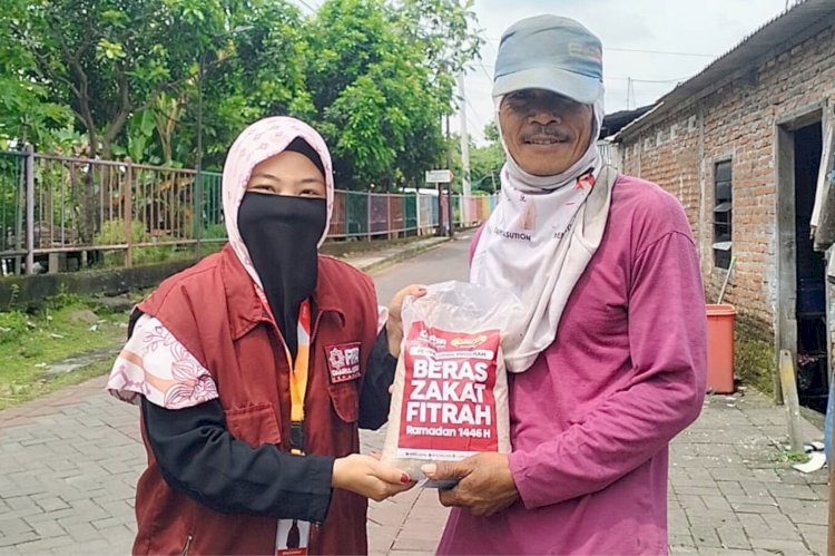 PPPA Daarul Qur'an Jawa Tengah Tebar Zakat Fitrah di wilayah Kota Semarang