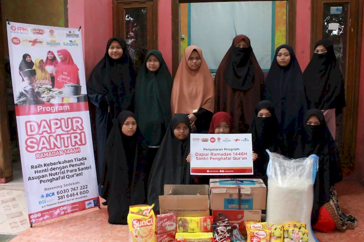 Penuhi Gizi Santri, Tingkatkan Semangat Ibadah dan Menghafal Qur'an