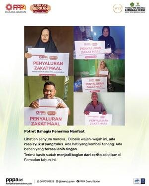Penyaluran Amanah Zakat Maal di Ramadan 1446 H