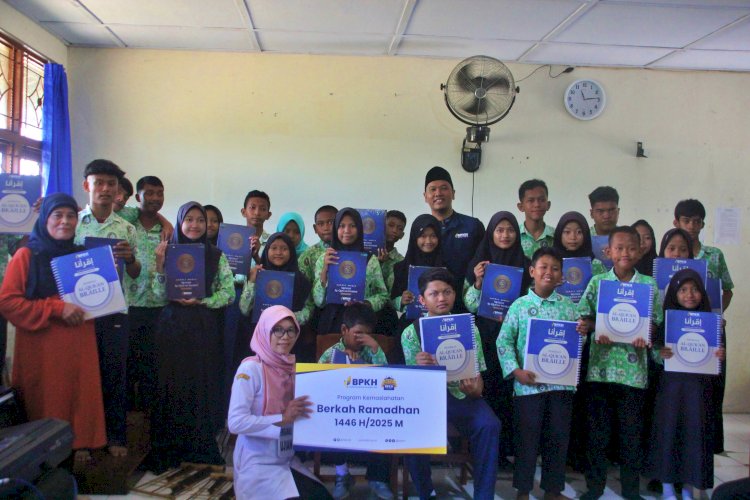 Mushaf Disabilitas untuk Siswa SLB ABC Tawangsari Sukoharjo