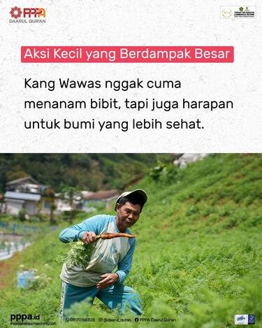Penyaluran Sedekah Produktif Spesial Hari Bumi 2025