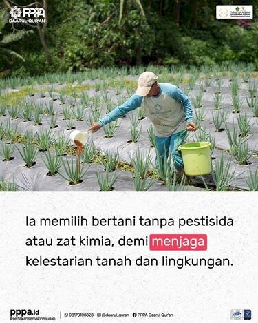 Penyaluran Sedekah Produktif Spesial Hari Bumi 2025