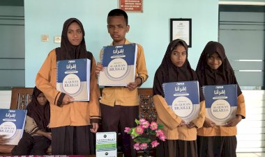 Iqro Braille : Media Pendukung Program Spiritualitas untuk Santri Tunanetra SLB Widya Mulia