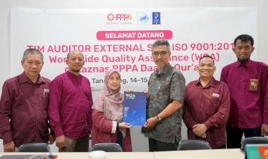 Rekomendasi ISO 9001:2015 Kali ke Lima Diberikan WQA untuk Laznas PPPA Daarul Qur’an