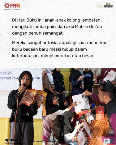 Penyaluran Donasi Sedekah Subuh untuk Anak-anak Kolong Jembatan